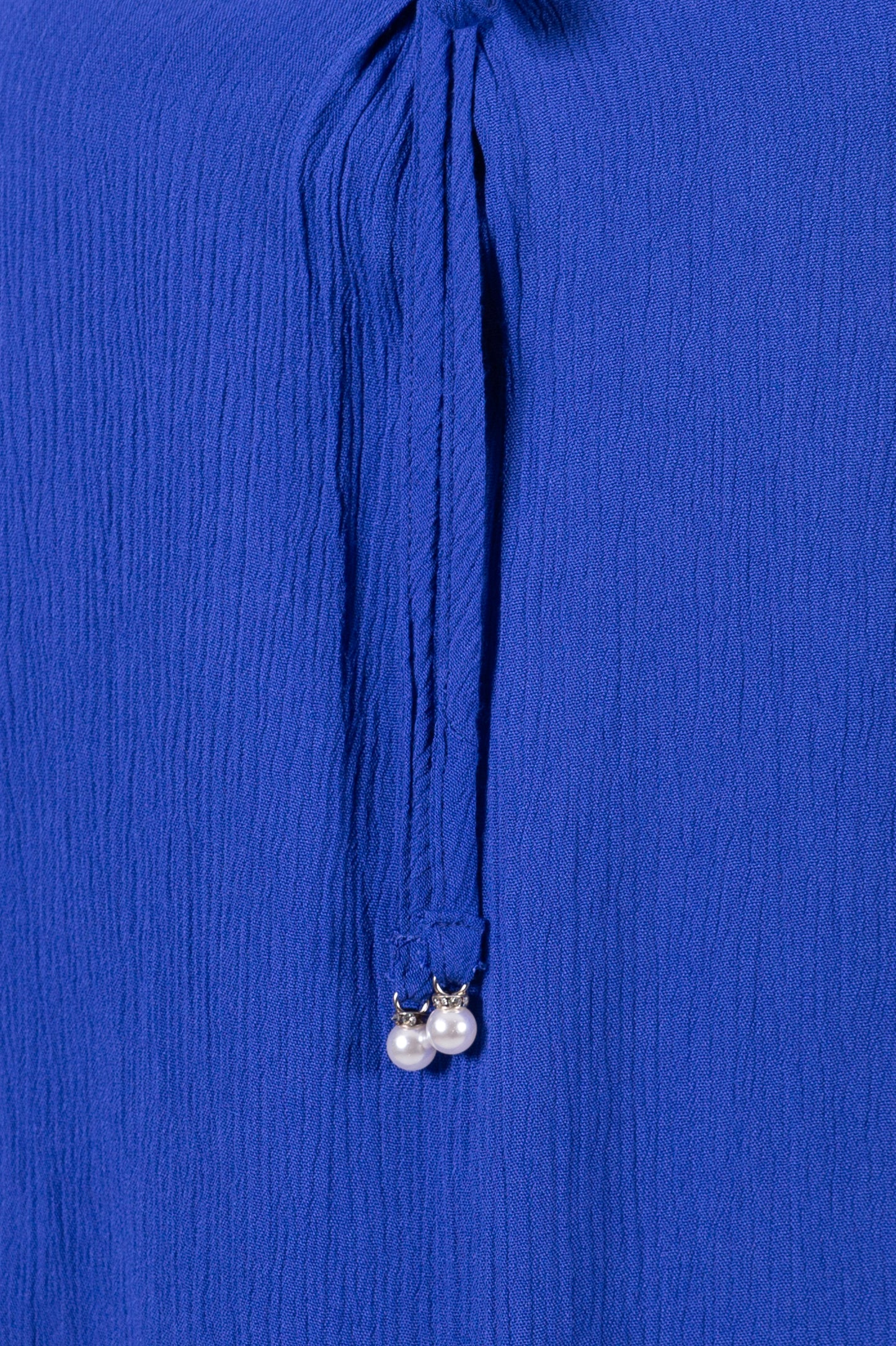 Layered Tie Top - Blue