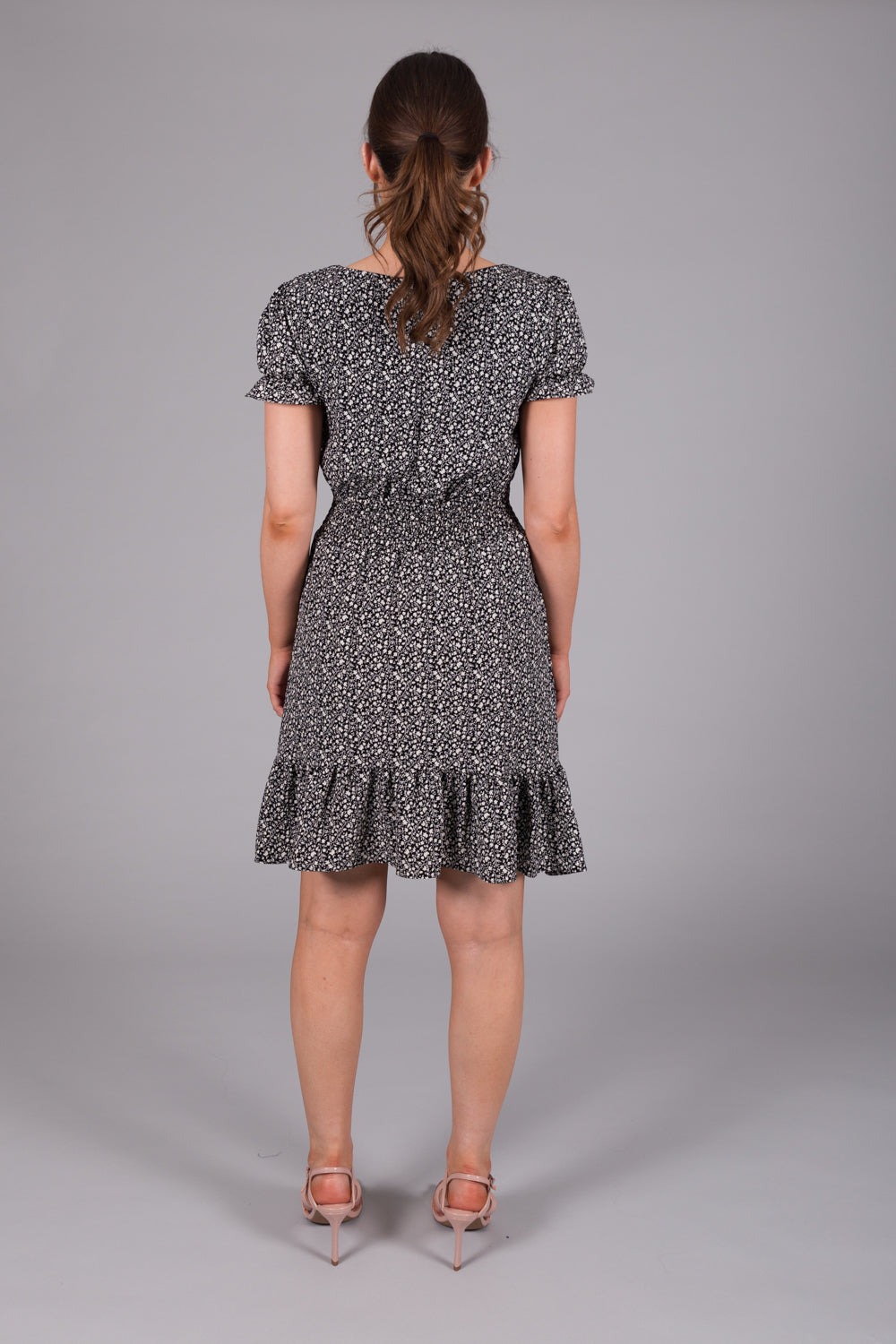 Ditsy Print Dress